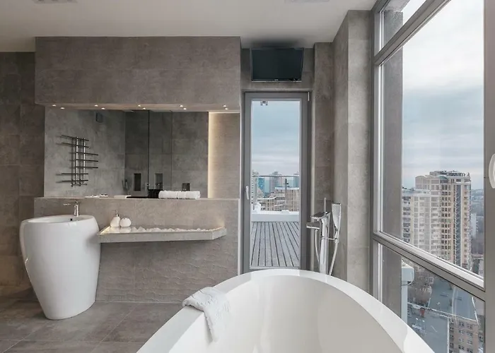 Vip пентхаус в аркадии Apartmán *